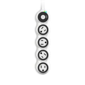 360 Electrical PowerCurve 4 ft. L 4 outlets Smart-Enabled Surge Protector White 1080 J - Image 2