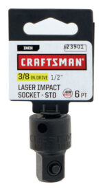 Craftsman 3/8 in drive. Impact Adapter 1/2" 9-23901 MADE IN USA!!