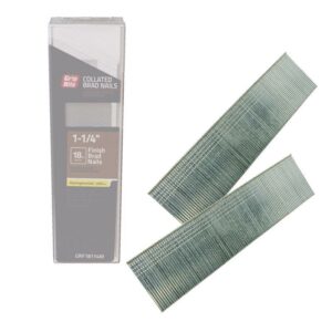 Grip-Rite 1-1/4 in. L X 18 Ga. Straight Strip Electro Galvanized Finish Nails 1000 pk - Image 2