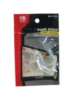 Gardner Bender White Plastic Kwik Clip 4-Pack GKK-1550