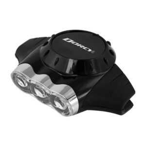 Dorcy 13 lm Black LED Cap Light CR2016 Battery 41-2105