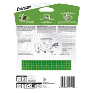 Energizer Vision HD + 350 lm Green LED Headlight AAA Battery HDC32E - Image 3