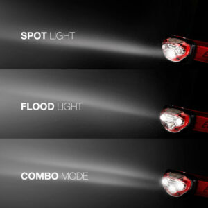 Energizer Vision HD Headlamp 300 lm Red LED Headlight AAA Battery HDB32E - Image 4