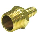 Brass 3/8 in. D X 3/8 in. D Adapter