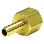 Brass 1/2 in. D X 1/2 in. D Adapter