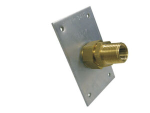 Pro-Flex 3/4 in. MPT X 1/2 in. D FNPT Brass Special Termination Plate PFST-34