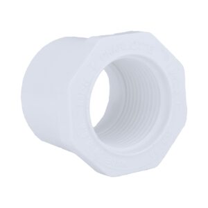Charlotte Pipe Schedule 40 1-1/4 in. Spigot X 1 in. D FPT PVC Reducing Bushing