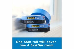 ScotchBlue 1.41 in. W X 60 yd L Blue Medium Strength Original Painter's Tape - Image 2