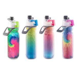 O2Cool Mist ‘N Sip Artic Squeeze Insulated 20 oz. Water Bottle - Image 2