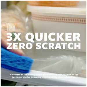 Scotch-Brite Non-Scratch Sponge For Multi-Purpose 4.4 in. L (Case of 12) - Image 5