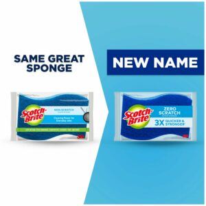 Scotch-Brite Non-Scratch Sponge For Multi-Purpose 4.4 in. L (Case of 12) - Image 2