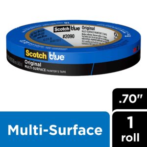 ScotchBlue 0.70 in. W X 60 yd L Blue Medium Strength Original Painter's Tape - Image 2
