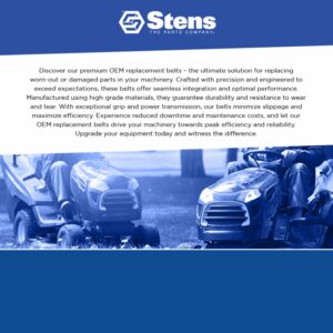 Stens Replacement Belt 265-164 Compatible with Exmark 109-8073 - Image 7