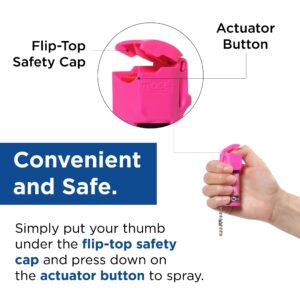 Mace Pocket Magenta Aluminum/Plastic Pepper Spray 80740 - Image 5
