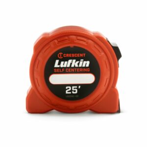 Lufkin 700 Series 25 ft. L X 1 in. W Self Centering Tape Measure L625SC-02