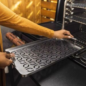 Traeger ModiFire Stainless Steel Grill Top Searing Griddle 18 in. L X 10 in. W - Image 2