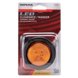 Hopkins Amber Round Clearance/Side Marker LED Light Kit C525A