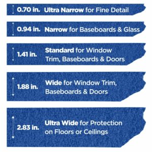 ScotchBlue 0.70 in. W X 60 yd L Blue Medium Strength Original Painter's Tape - Image 3