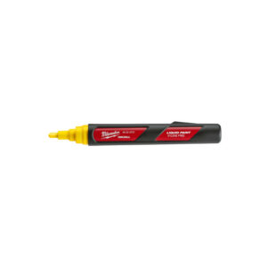 Milwaukee INKZALL Yellow Felt Tip Liquid Paint Marker - Image 2