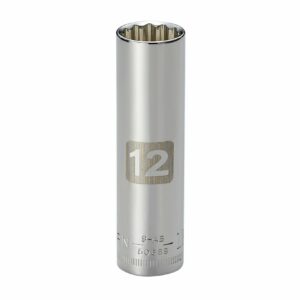 Craftsman 12mm Easy-To-Read Socket 12 pt. Deep 3/8 in. Drive 9-50669 MADE IN USA - Image 2