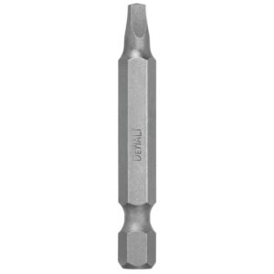 DeWalt Square Recess #1 X 2 in. L Power Screwdriver Bit Heat-Treated Steel - Image 2