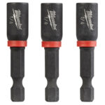 Milwaukee Shockwave 1/4 in. X 1-7/8 in. L Steel Nut Driver 3 pc