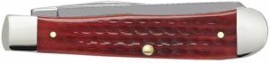 Case Trapper Red Stainless Steel 4.13 in. Pocket Knife 783 - Image 3