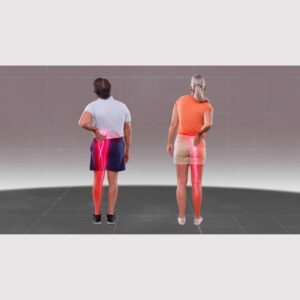BeActive Plus Back and Calf Heat Wrap Mesh Fabric - Image 3