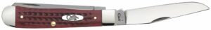 Case Trapper Red Stainless Steel 4.13 in. Pocket Knife 783 - Image 4