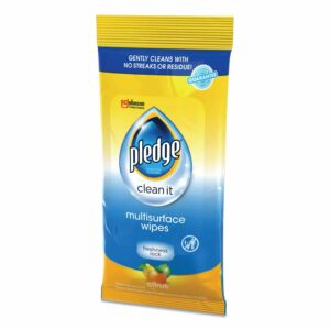 Pledge No Scent Multi-Surface Cleaner Wipes 25 ct (Case of 12) - Image 2