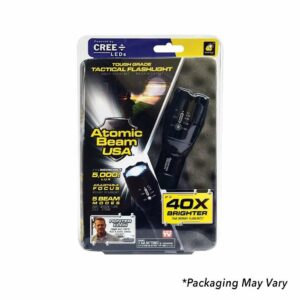BulbHead Atomic Beam 1200 lm Black LED Flashlight AAA Battery - Image 3