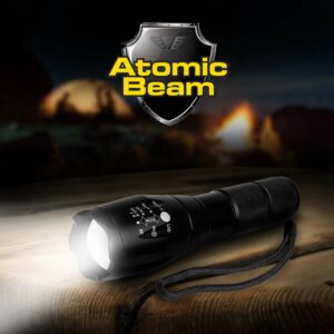 BulbHead Atomic Beam 1200 lm Black LED Flashlight AAA Battery - Image 6