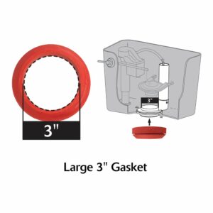 Korky Flush Valve Kit Red 5030BP - Image 5