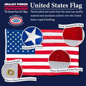 Valley Forge American Flag 48 in. H X 72 in. W - Image 6