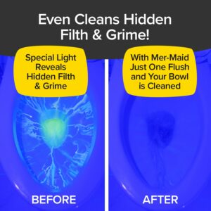 Mer-Maid No Scent Automatic Toilet Bowl Cleaner 4.58 oz Solid - Image 5