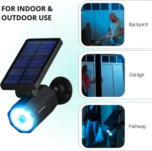 Bell & Howell Bionic Motion-Sensing Solar Powered LED Black Spotlight - Image 9