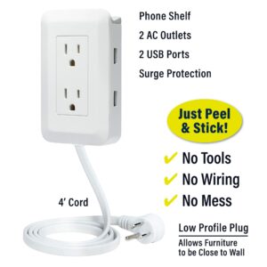 As Seen On TV Presto Plug Peel and Stick Outlet Extender - Image 3