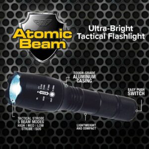 BulbHead Atomic Beam 1200 lm Black LED Flashlight AAA Battery - Image 5