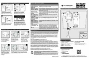 Fluidmaster DuoFlush Complete Fill and Dual Flush Conversion System 550DFRK-3 - Image 5