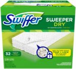 Swiffer Sweeper 5.4 in. Dry Microfiber Dust Mop Refill 32 pk