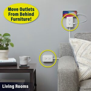 As Seen On TV Presto Plug Peel and Stick Outlet Extender - Image 8