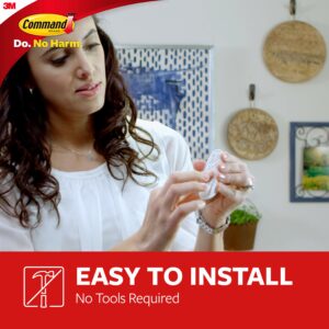 3M Command Medium Plastic Hook 3 in. L 6 pk 17001-6ES - Image 4