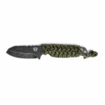 TRUE Nekkid 2.4” Sheepsfoot Fixed Blade Knife, Lightweight with Paracord Wrap
