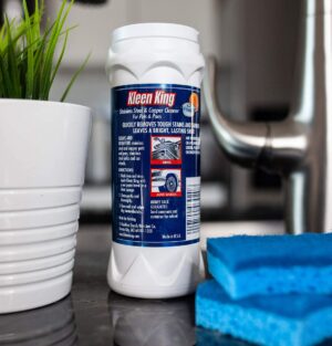 Kleen King Fresh Clean Scent Metal Cleaner 14 oz Powder - Image 4