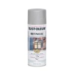 Rust-Oleum Stops Rust Matte Nickel Metallic Spray Paint 11 oz (Case of 6)