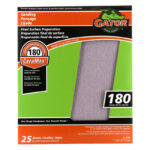 Gator CeraMax 11 in. L X 9 in. W 180 Grit Ceramic Sandpaper 25-Pack
