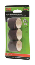 Gator 1 in D X 1 in L Aluminum Oxide Abrasive Sleeve Refill 80 Grit Medium 3 pc