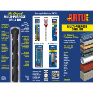ARTU 9/32 in. X 4-3/8 in. L Tungsten Carbide Tipped Drill Bit Straight Shank - Image 2