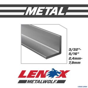 LENOX METALWOLF 6 in. Bi-Metal WAVE EDGE Reciprocating Saw Blade 18 TPI 5 pk - Image 3