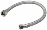 MUELLER Stainless Steel Faucet Connector Supply Line 3/8″ x 1/2″ x 30″ (160184)